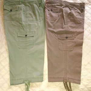 2 for 1 (2prs.) Woman's capris
